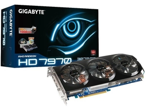 Gigabyte HD 7970 OC 3GB GDDR5 DVI HDMI Dual Mini DisplayPort PCI-E Graphics Card