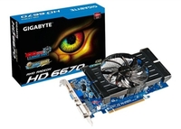 Gigabyte HD6670 1GB GDDR53 1600MHz HDMI DVI D-SUB PCI-E Graphics Card