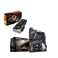 Gigabyte RTX 3060 GAMING OC V2 12GB Graphics Card + B450 AORUS PRO Motherboard Bundle
