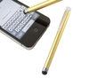 Gold Premium Rubber Touch Tip Stylus for HTC Radar