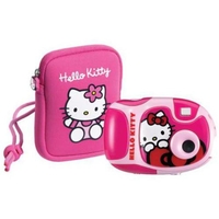 Hello kitty PKC002L 3MP Digital Camera with Soft Case - Pink