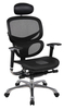 HH Solutions Ergonomics4Work Wave Full Mesh Chair - Black