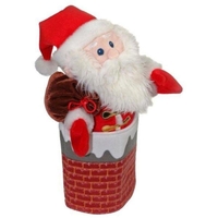 Hide Away Puppets: Santa In The Chimney Hand Puppet