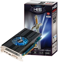 HIS HD 7770 iCooler Edition 1GB GDDR5 DVI HDMI Dual Mini DisplayPort PCI-E Graphics Card