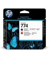 HP 774 Matte Black/Chromatic Red Print head - P2V97A