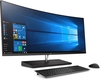 HP EliteOne 1000 G2 34in Curved AIO Desktop PC,  Intel Core i7-8700 3.2GHz,  16GB DDR4,  512GB SSD,  27" 4K (3840x2160),  No-DVD,  Intel UHD,  Windows 10 Pro