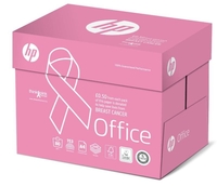 Hp Office A4 80gsm Pink Ribbon Ream Bx10 Reams