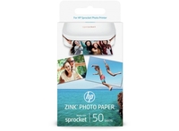 HP ZINK Sticky Back Photo Paper 5x7.6cm 50 sheets