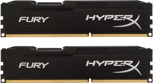 HyperX Fury Black Series 8GB 1600MHz DDR3 CL10 DIMM (Kit of 2) Desktop Memory