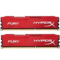 HyperX Fury Red Series 16GB 1866MHz DDR3 CL10 DIMM Kit of 2 Memory