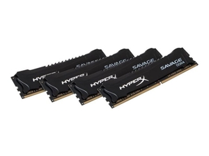 HyperX Savage 16GB Kit (4x4GB) DDR4 2400MHz Intel XMP CL12 DIMM Memory