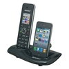 iCreation I650 DECT cordless phone with bluetooth Apple iPhone connection - Black