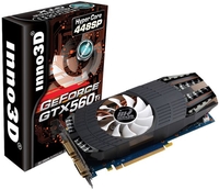 Inno3D GTX 560 Ti 448 Core Edition 1280MB GDDR5 Dual DVI HDMI PCI-E Graphics Card