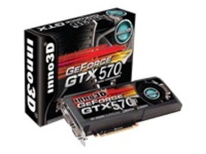Inno3D GTX 570 Game pack version 1280MB GDDR5 Dual DVI Mini HDMI PCI-E Graphics Card