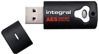 Integral Crypto Advanced Encryption Standard (AES) FIPS 197 Encrypted 8GB USB 2.0 Flash Drive