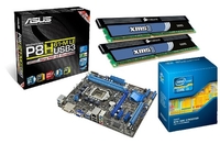 Intel Bundle with Asus P8H61-M LE/USB3 Motherboard Intel i3 2100 Processor and 4GB DDR3 (2 x 2GB) Corsair XMS3 Memory