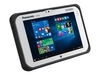 Intel Celeron N2807 processor 4GB DDR3 SDRAM,  128GB SSD, 7 sunlight-viewable WXGA Active Matrix (TFT) IPS LCD with circular polarizer (up to 500cd/m2 brightness)