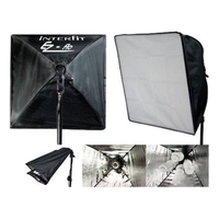 Interfit INT151 EzyFlo Twin Head + Softbox Kit Tungsten