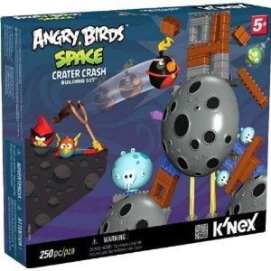 KNex - Angry Birds Space - Crater Crash Building Set - Tomy