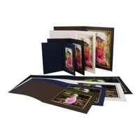 Kenro Pma039/50 Slip In Photo Folder 8x10 View Pack 50 Ivory Silver