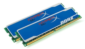 Kingston 4GB (2x2GB) DDR2 800MHz HyperX Blu Memory Kit CL5 1.85V Non-ECC Unbuffered