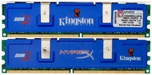 Kingston 4GB (2x2GB) DDR2 800MHz/PC2-6400 HyperX Memory CL4 Unbuffered Non-ECC