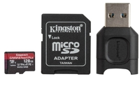 Kingston Canvas React Plus 128GB + Adapter