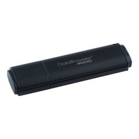 Kingston Technology DataTraveler 4000 USB 2.0 Hardware Encrypted FIPS 140-2 Level 2 32GB Secure Flash Drive