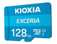Kioxia 128GB Exceria U1 Class 10 microSD
