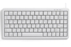 Light Grey (white) Compact Keyboard Usb & Ps2 Combo Lasered Keycaps