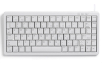Light Grey (white) Compact Keyboard Usb & Ps2 Combo Lasered Keycaps