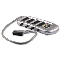 Lindy Scart Splitter - 4 Way Switched Rgb Support