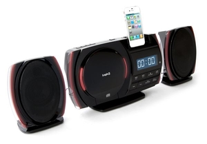 Logic3 i-Station Combo - CD clock radio with iPhone / iPod cradle