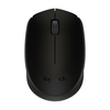 Logitech B170 - Mouse - Optical - 3 Buttons - Wireless - 2.4 Ghz - Usb Wireless Receiver - Black