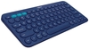 Logitech K380 Multi-Device Bluetooth Keyboard for Windows,  Mac,  Chrome,  Android,  iOS and Apple TV,  UK Layout,  Blue