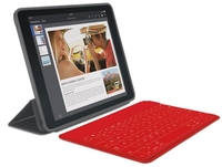 Logitech Keys-To-Go Ultra-Portable Keyboard for iPad - RED - UK - BT - INTNL