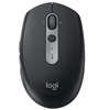 Logitech M590 Silent - Mouse - Right-handed - Optical - 7 Buttons - Wireless - Bluetooth,  2.4 Ghz - Usb Wireless Receiver - Graphite Tonal