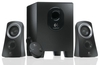 Logitech Z313 2.1 Speaker System with Wired Control Pod Remote - 25W RMS