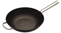 Master Class Professional Heavy Duty Cast Iron Wok 30cm (12in)