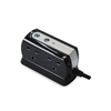 Masterplug 4-way Surge Protected Power Socket With 2m Extension Lead (black) With Usb Charging Port