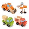 Melissa Doug Stacking Construction Vehicles