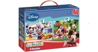 Mickey Mouse ClubHouse - 2 In A Box Puzzle - 12 And 24 Piece - Jumbo