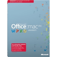 Microsoft Office for Mac University 2011 - Complete package- 1 PC