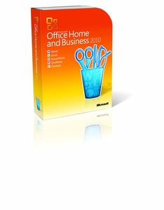 Microsoft Office Home and Business 2010 - Complete package - 1 PC,  1 portable device of the same user - DVD - Win - English - 32/64-bit