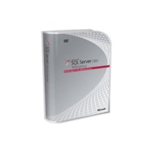 Microsoft SQL Server 2008 R2 Workgroup - Complete package - 1 server,  5 CALs - DVD - Win - English - 32/64-bit