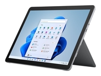 Microsoft Surface Go 3,  Intel Core i3 10100Y 1.3GHz,  4GB RAM,  64GB eMMC,  10.5" Touchscreen (1920x1280),  Intel UHD,  4G LTE-A,  Windows 11 Pro,  Platinum,  No Keyboard (Commercial)