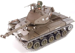 Military RC Tank M41A3 Walker Bulldog With Smoking Barrel Full Function and Rotating Turret