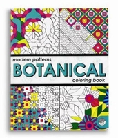 Modern Patterns Botanical Colouring Book