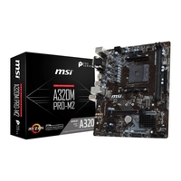 MSI AM4 Ryzen A320M PRO M2 mATX Motherboard