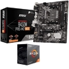 MSI B450M PRO-M2 MAX Motherboard with AMD Ryzen 5 3600 AM4 CPU/ Processor Bundle